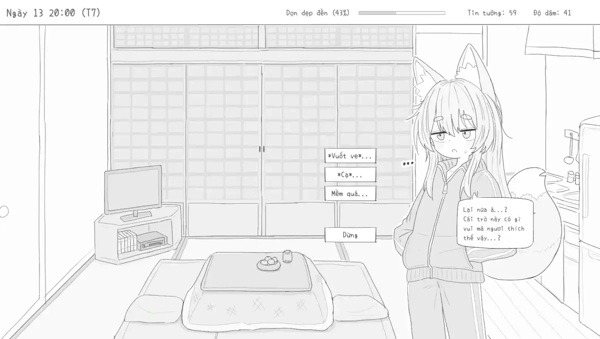 Living with a Little Fox Girl